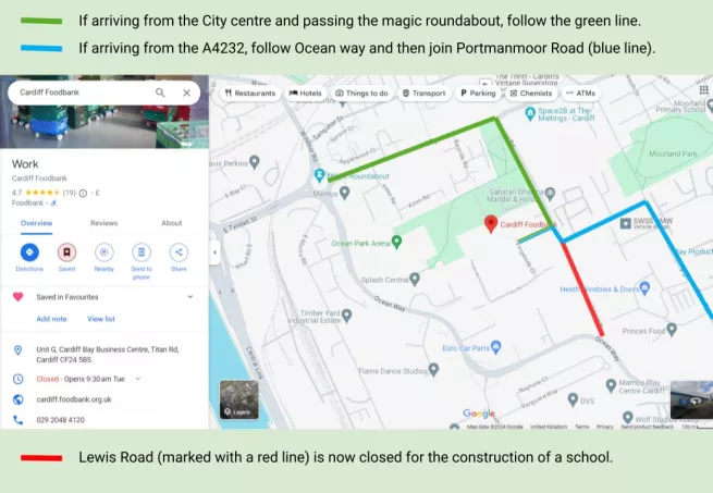 Getting to the Warehouse Cardiff