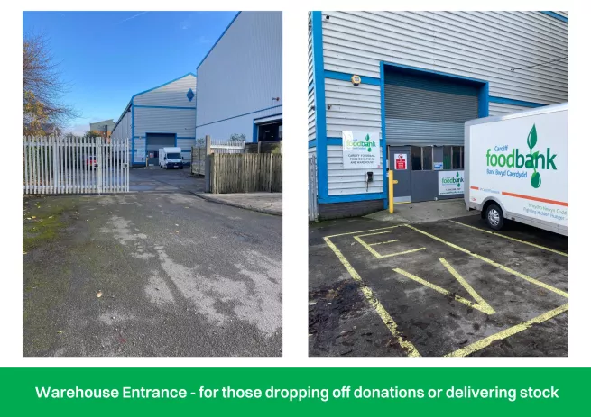 Warehouse Entrance Cardiff