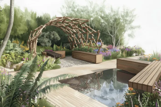Artist's impression of Trussell's Together Garden