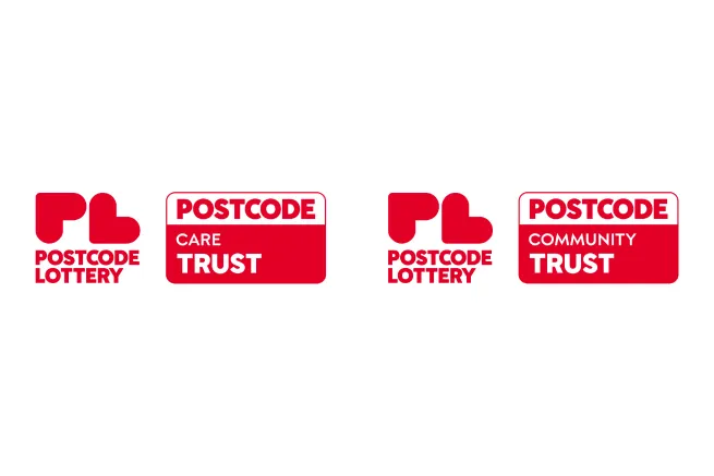 Postcode lottery care trust & community trust logo